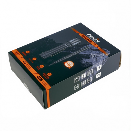 Latarka taktyczna Fenix TK20R V2.0 czarna plus długopis taktyczny T5 gratis