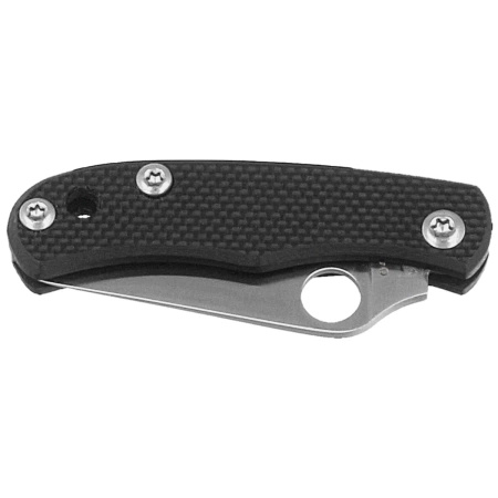 Nóż składany Spyderco Bug Black G10, Satin 12C27 (C133GBKP)