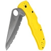 Nóż składany Spyderco Pacific Salt 2 FRN Yellow, Spyder H2 (C91SYL2)