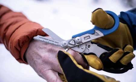 Multitool Leatherman Raptor Rescue Black and Blue (833066) - 6 narzędzi