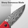 Nóż składany Civivi Stormhowl Red Aluminum, Damascus (C23040B-DS1)