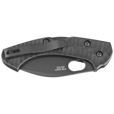 Nóż składany Fox Zero 2.0 Desert Warrior Black FRN, Black Becut (FX-311 B)