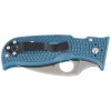 Nóż składany Spyderco Lil' Temperance 3 Lightweight Blue FRN, Satin K390 Plain (C69PBL3K390)