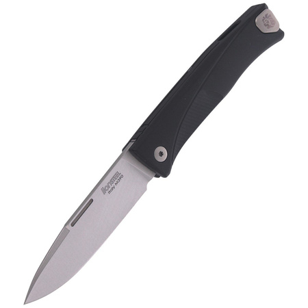 Nóż składany LionSteel Thrill Aluminium Black / Satin Blade (TL A BS)