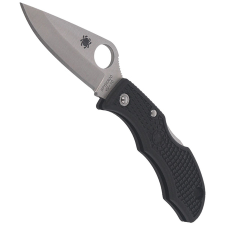 Nóż składany Spyderco Ladybug 3 FRN Black Plain - LBKP3