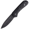 Nóż CIVIVI Elementum Flipper Shredded Carbon Fiber / Silvery Shred, Black Damascus (C907C-DS2)