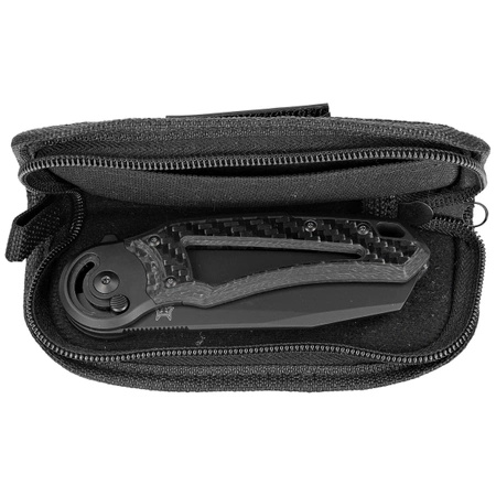 Nóż składany Fox Metamorphosis Black Carbon Fiber, Black PVD M390 (FX-556-A4)