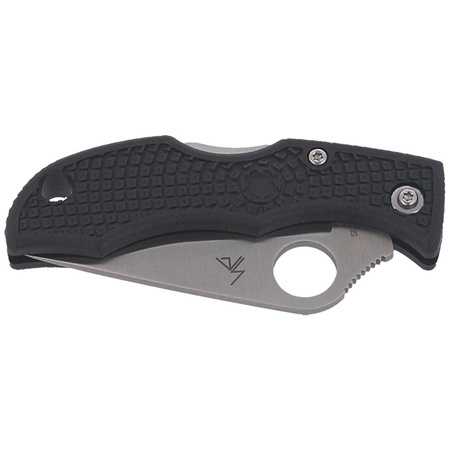 Nóż składany Spyderco Ladybug 3 FRN Black Plain - LBKP3