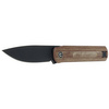 Nóż Civivi Foldis Brown Linen Micarta, Black Stonewashed Nitro-V by Ostap Hel (C21044-2)