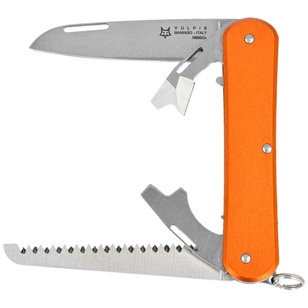 Scyzoryk Fox Vulpis Orange Aluminium, Polished N690 (FX-VP130-S4 OR)