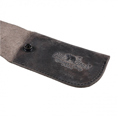 Etui skórzane na nóż Antonini Old Bear Leather Sheath L/XL 160 mm - antracyt