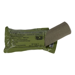 Opatrunek indywidualny wodoszczelny bojowy Duży - BCB Combat first field dressing