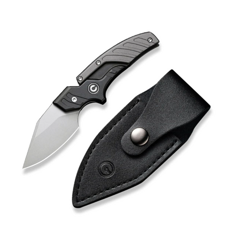 Nóż Civivi Typhoeus Black/Gray Aluminium, Stonewashed 14C28N (C21036-3)