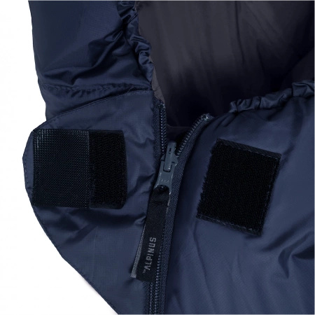 Alpinus - Śpiwór Fiber Pro 1500 dla leworęcznych - granatowy