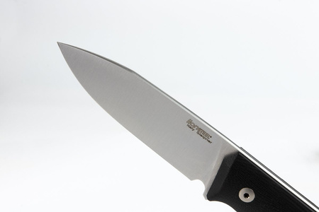 Nóż LionSteel Bushcraft G10 Black / Satin Blade (B35 GBK)