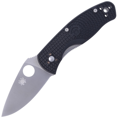 Nóż składany Spyderco Persistence Lightweight, Black FRN, Satin Plain (C136PBK)