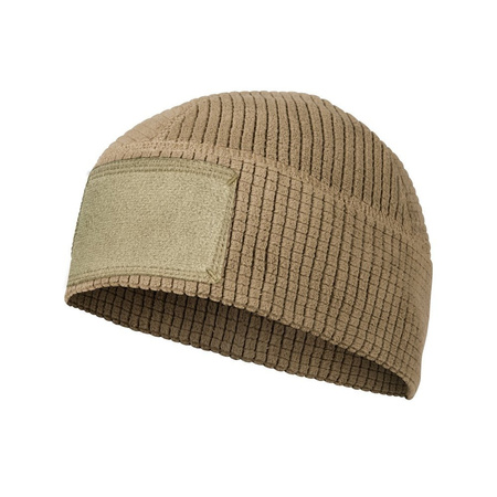 Helikon - Czapka Range Beanie Grid Fleece - Coyote Brown - CZ-RBN-FG-1