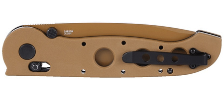 Nóż skladany CRKT M16-14XD Desert Tan - Tanto Veff Serrations