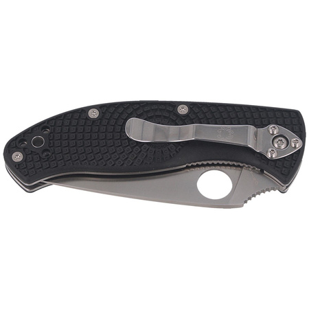 Nóż składany Spyderco Tenacious FRN Black Plain (C122PBK)