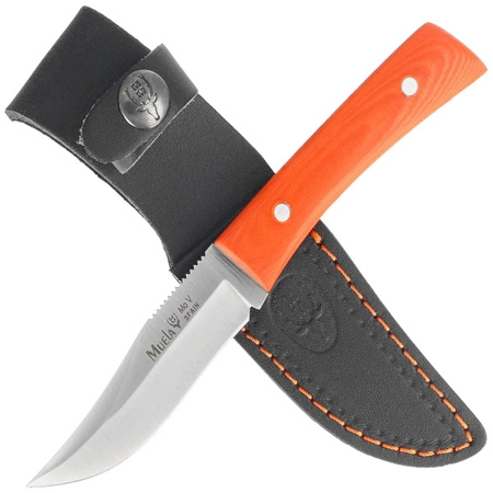 Nóż Muela BWE-8.O Orange Micarta, Satin MoVa