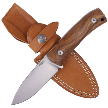 Nóż LionSteel M4-ST Bushcraf M390 Drop-P Leather Sheath  (M4 ST)