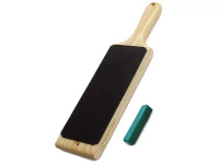Dwustronny pas skórzany Strop do ostrzenia - Duży z pastą - BeaverCraft LS1P1