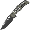 Nóż składany Civivi Biophase Black Aluminium / OD Green G10, Black Stonewashed Nitro-V (C23083C-2)