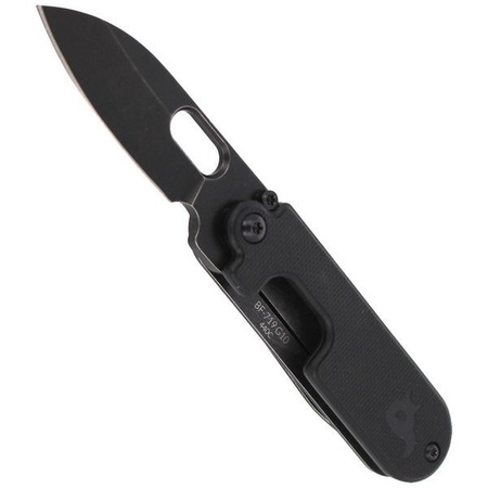 Nóż składany BlackFox Bean Gen2 Full Black Stone Washed Black G10 (BF-719G10)
