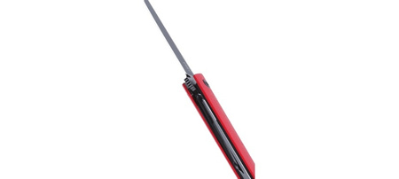 Nóż składany CRKT 7097RK CEO FLIPPER RED/BLACK BLADE