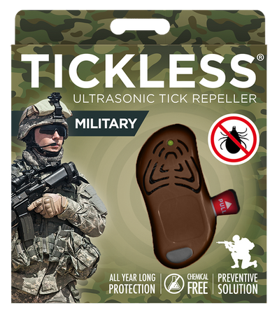 Ochrona przed kleszczami - Tickless Military - Brown