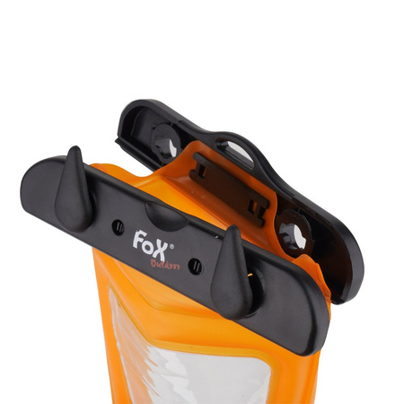 FOX Outdoor - Wodoodporny pokrowiec etui na smartfona - Pomarańczowy