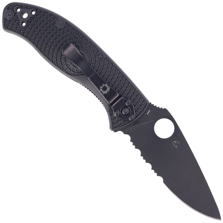 Nóż składany Spyderco Tenacious FRN Black, Black Blade Spyder (C122PSBBK)