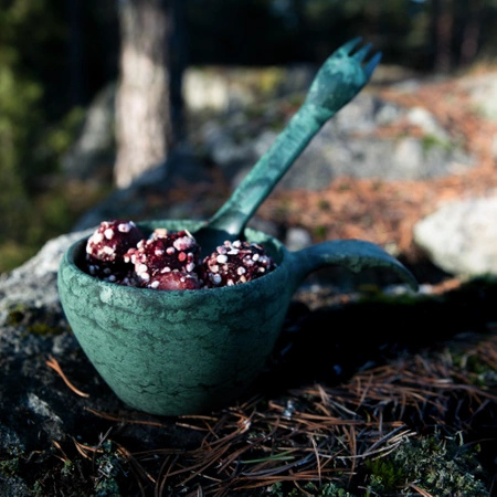 KUPILKA 37 - Kubek - Kuksa - czerwony