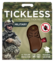 Ochrona przed kleszczami - Tickless Military - Brown