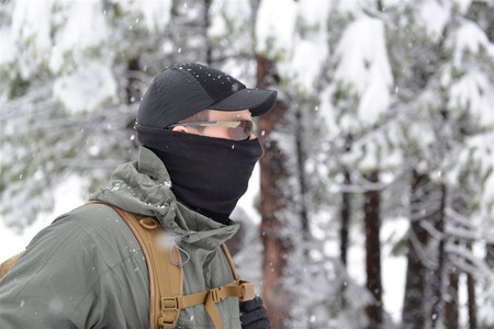 Helikon - Czapka z daszkiem Folding Outdoor Cap - Czarny - CZ-FOC-NL-01