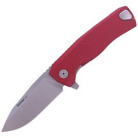 Nóż składany LionSteel ROK Aluminium Red / Satin Blade (ROK A RS)