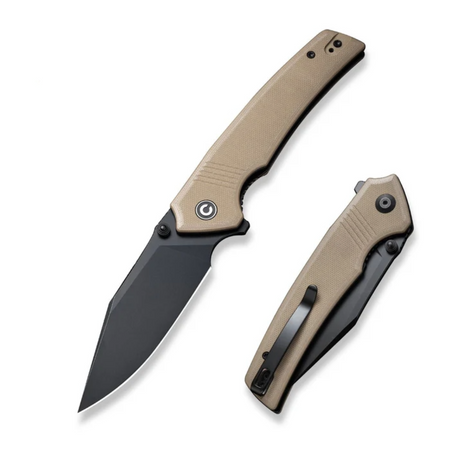 Nóż składany Civivi Tranquil Tan G10, Black 14C28N (C23027-3)