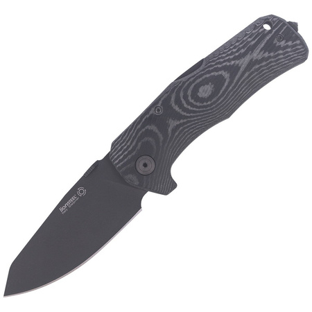 Nóż składany LionSteel TM1 Micarta Black / Black Blade (TM1 MB)