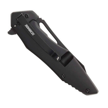 Schrade - Nóż składany Killer Whale - Czarny - 1159321