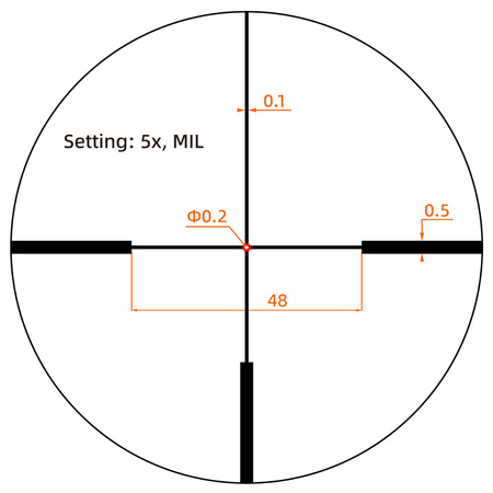 Vector Optics - Luneta biegowa Forester 1-5x SFP LPVO - 30 mm - G4 Fiber - Czarny - SCOC-54