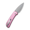 Nóż składany Civivi Qubit Pink Aluminum, Satin 14C28N (C22030E-5)
