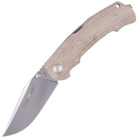 Nóż składany Viper Turn Essential Natural Canvas Micarta, Satin by Silvestrelli (V5988CN)