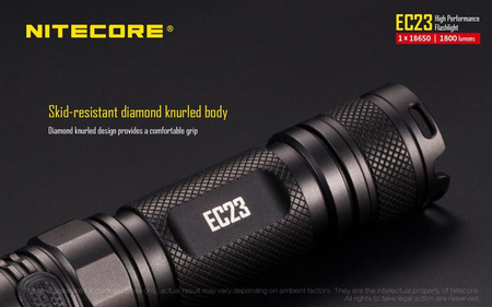 Latarka Nitecore EC23 1800 Lumenów