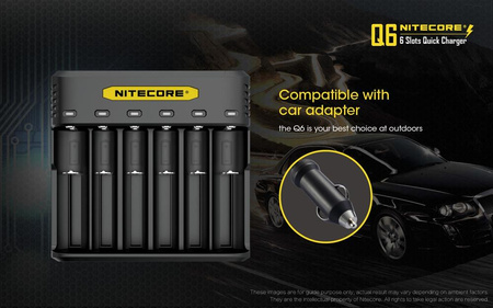Ładowarka do akumulatorów - Nitecore Q6