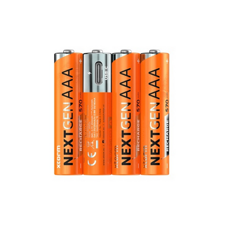 XTORM Akumulatorki  NexGen AAA USB-C 4 PAK