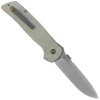 Nóż składany Fox Original Gangster OD Green Canvas Micarta, Stonewashed MagnaCut by Bob Terzuola (FX-ATC-OG01 MOD)