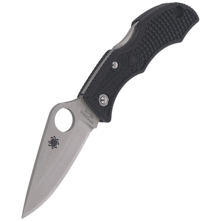 Nóż składany Spyderco Ladybug 3 FRN Black Plain - LBKP3