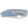 Nóż składany Spyderco Tenacious Blue Titanium, Satin 8Cr13MoV by Eric Glesser (C122TIBLP)