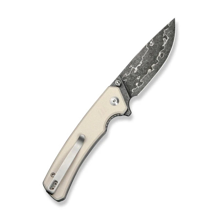 Nóż składany CIVIVI Merit Ivory G10, Damascus (C24012-DS1)
