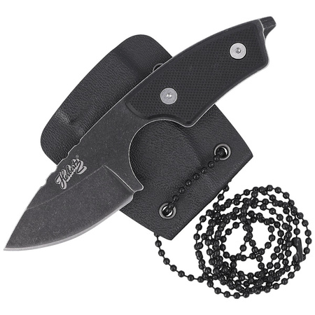 Nóż na szyję Herbertz Solingen Neck Knife Black G10, Stonewash (55041)